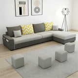 Solid wood frame sofa