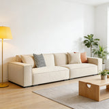Solid wood frame sofa