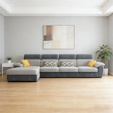 Solid wood frame sofa