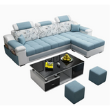 Solid wood frame sofa